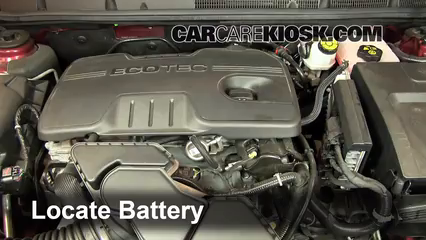 2011 Buick LaCrosse CX 2.4L 4 Cyl. Battery Replace